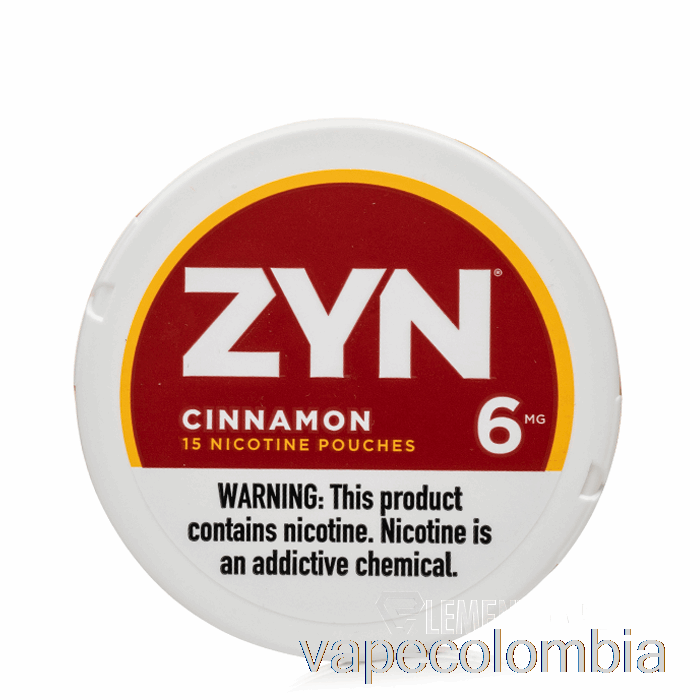 Bolsas Desechables De Nicotina Vape Zyn - Canela 6 Mg